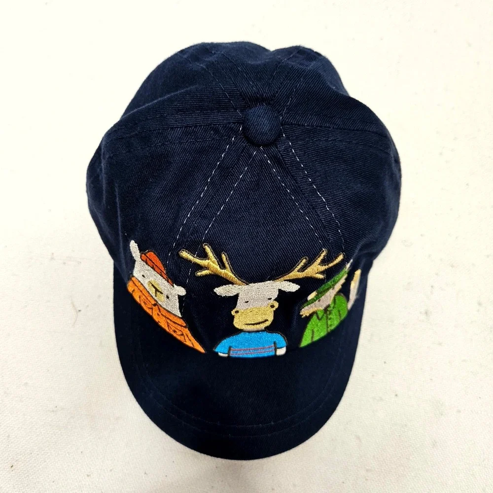 Kidtees‎ by Stephen Joseph Jackson Hole WY Kids Hat Embroidered Moose Bear Fox